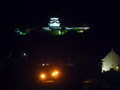 ライトアップの平戸城・常燈の鼻・和蘭商館